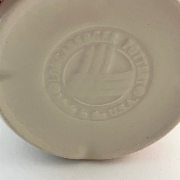 Longaberger Pottery Candy Corn retired one pint crock Halloween Fall Decor Bowl - Picture 10 of 10